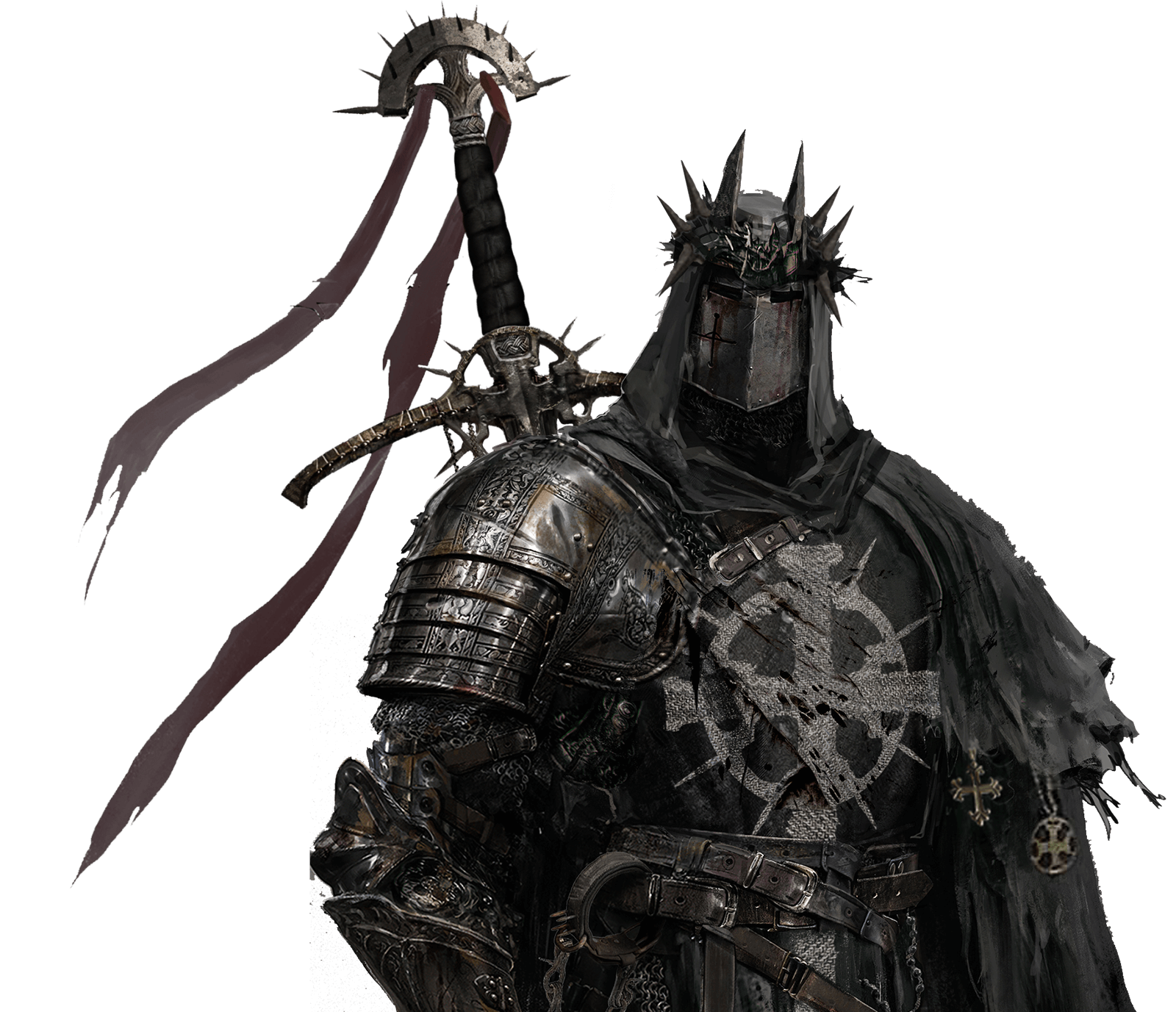 The Dark Crusader from The Lords of the Fallen