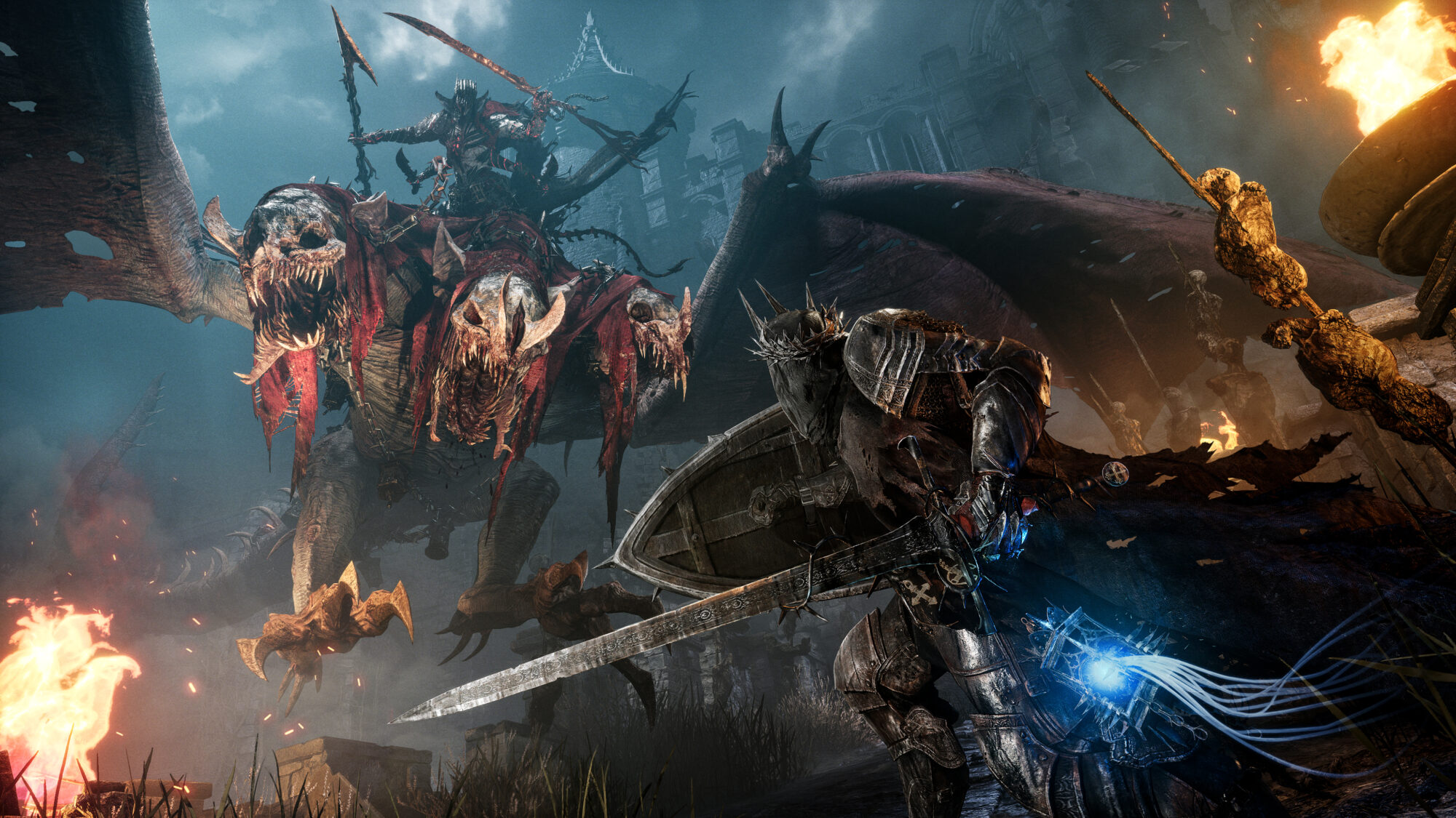 Combate en el juego Lords of the Fallen